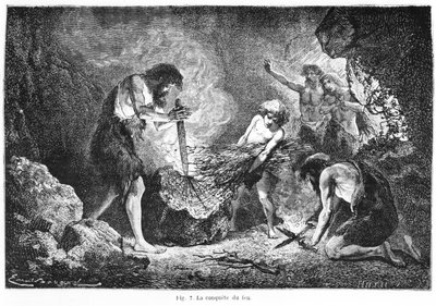 Conquest of Fire, Illustration from 